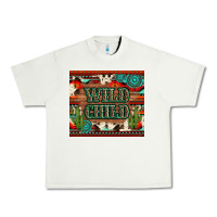 Pistachio wild chıld aztec gemstone and cactus Urban Heavy Tee - Artiststas
