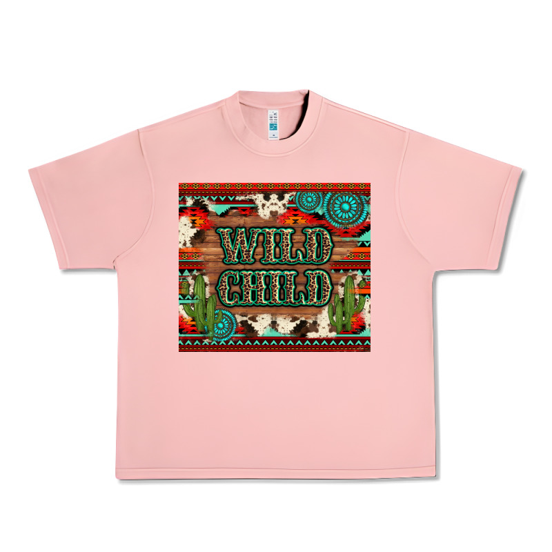 Wild Chıld Aztec Gemstone And Cactus Urban Heavy Tee by Artiststas | Teevron