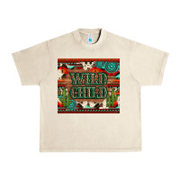 Sandshell wild chıld aztec gemstone and cactus Urban Heavy Tee - Artiststas