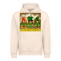 Sandshell St. Patrick's Day gnomies with leopard tumbler Urban Hoodie - HowdyJamesFarm