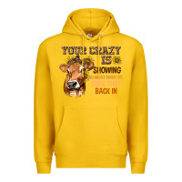 Lemon Your Crazy Is Showing You Premium Hoodie - texasbilliewilder