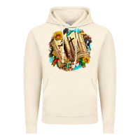 Vintage Artic cross with bible and sunflowers Vintage Hoodie - AdoDesignShop