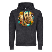 Vintage Black cross with bible and sunflowers Vintage Hoodie - AdoDesignShop