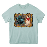 Arona life is better with a shiba Heavy Core Tee - RanaPortraitStore