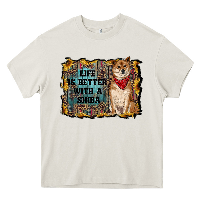 Life Is Better With A Shiba Heavy Core Tee by RanaPortraitStore | Teevron