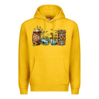 Lemon sunflower gemstone coffee Premium Hoodie - JahusDesignShop