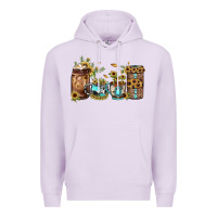 Lilac sunflower gemstone coffee Premium Hoodie - JahusDesignShop