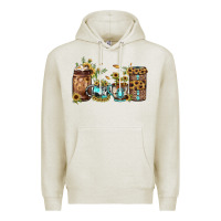 Oatmeal Heather sunflower gemstone coffee Premium Hoodie - JahusDesignShop