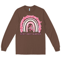 Chestnut breast cancer  awareness rainbow Long Sleeve Tee - MaliasSmallBusiness