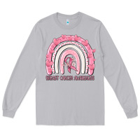 Moon Dust breast cancer  awareness rainbow Long Sleeve Tee - MaliasSmallBusiness
