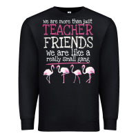 Black We Are More Than Just Teacher Friends We Are Like A Really Small Gang Premium Sweatshirt - Bettercallsaul