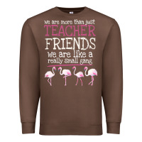 Chestnut We Are More Than Just Teacher Friends We Are Like A Really Small Gang Premium Sweatshirt - Bettercallsaul