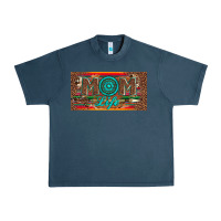 Midnight Navy mom life license plate Urban Heavy Tee - Artiststas