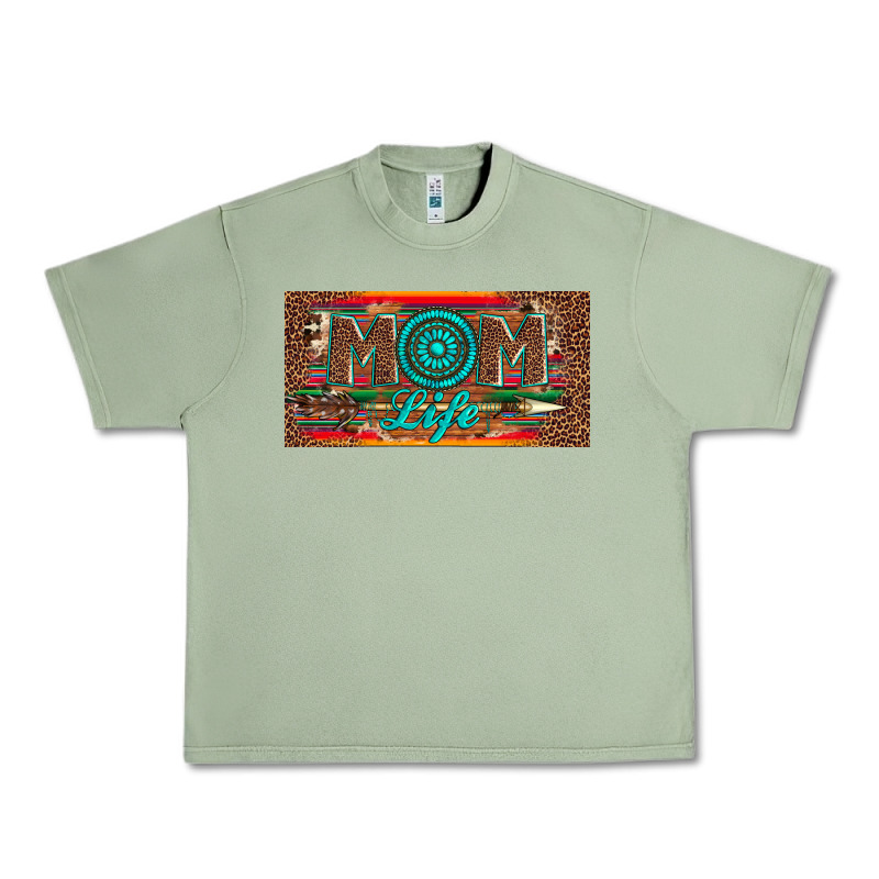 Mom Life License Plate Urban Heavy Tee by Artiststas | Teevron