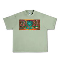 Oil Green mom life license plate Urban Heavy Tee - Artiststas
