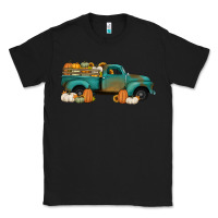 Black pumpkin farm truck no background Classic Tee - Jasminsmagicworld