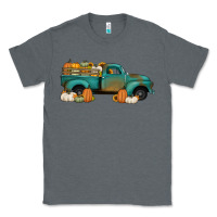 Charcoal Heather pumpkin farm truck no background Classic Tee - Jasminsmagicworld