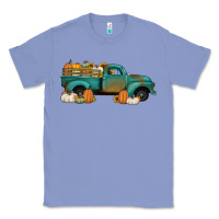 Colony Blue pumpkin farm truck no background Classic Tee - Jasminsmagicworld