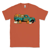 Copper pumpkin farm truck no background Classic Tee - Jasminsmagicworld