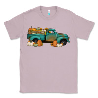 Lilac pumpkin farm truck no background Classic Tee - Jasminsmagicworld