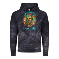 Cloud Black i hate everyone but coffee helps western skeleton coffee sunflowers Vintage Hoodie - Artiststas