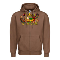 Chestnut Baby Jesus Joy To The World Zipper Hoodie - MaliasSmallBusiness