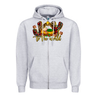 Heather Grey Baby Jesus Joy To The World Zipper Hoodie - MaliasSmallBusiness