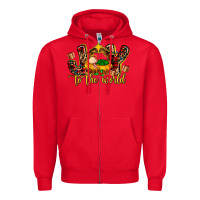 Red Baby Jesus Joy To The World Zipper Hoodie - MaliasSmallBusiness