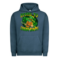 Pigment Midnight Navy Ready to sham rock St. Patrick's Day Urban Hoodie - CowGirlArtShop