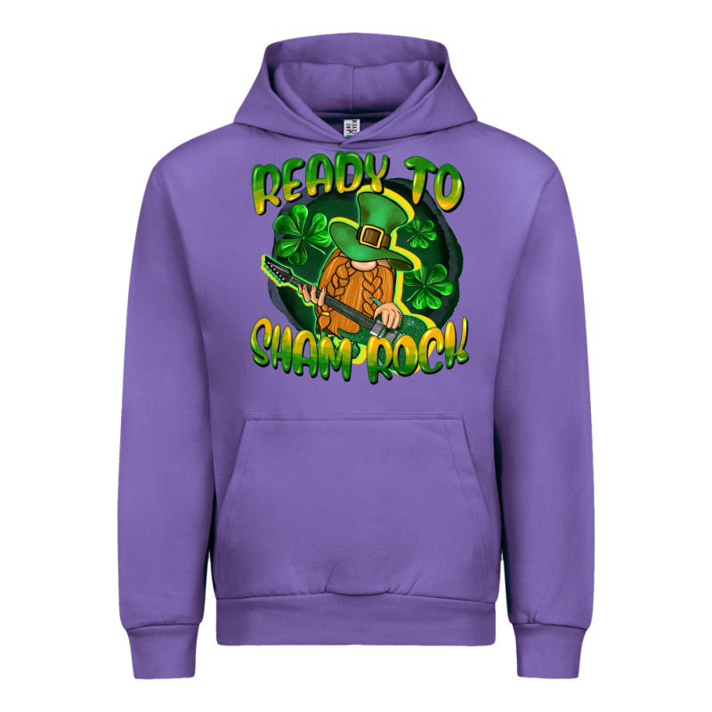 Ready To Sham Rock St. Patrick's Day Urban Hoodie by CowGirlArtShop | Teevron