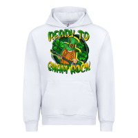White Ready to sham rock St. Patrick's Day Urban Hoodie - CowGirlArtShop