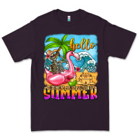 Plum hello summer skeleton Premium Tee - Zillion Design Studio