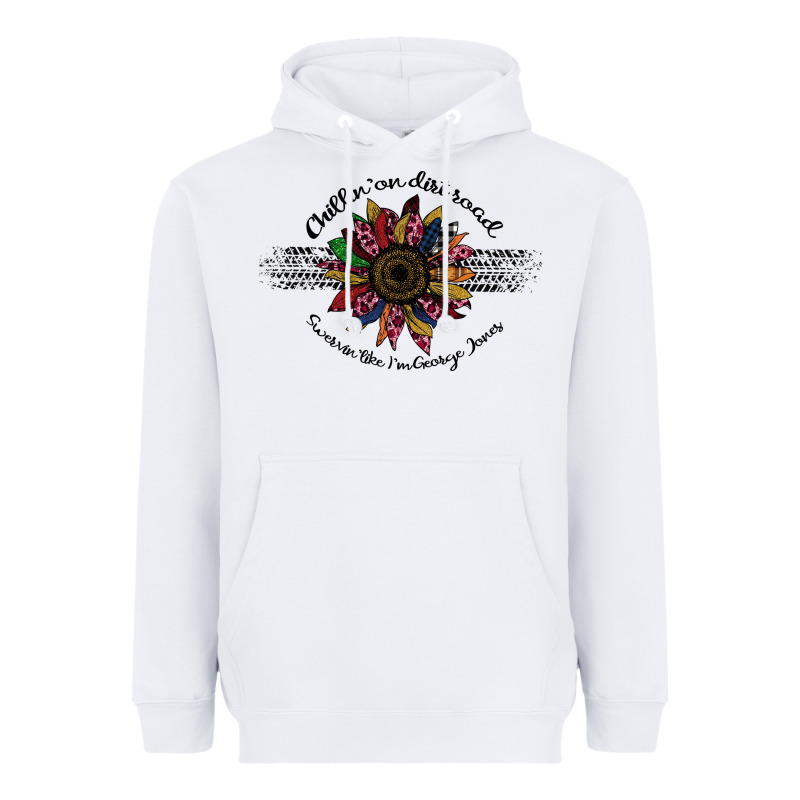 Chillin' On A Dirt Road Laid Back Swervin' Like Heavyweight Hoodie by Bettercallsaul | Teevron