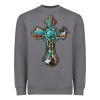 Storm western cross Heavyweight Sweatshirt - BarkalooDesign