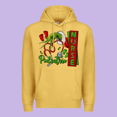 Christmas Character Premium Hoodie Designed By Nancycooperartshop