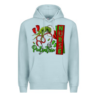 Blue Mist Christmas Character Premium Hoodie - NancyCooperArtShop