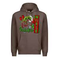 Coffee Christmas Character Premium Hoodie - NancyCooperArtShop