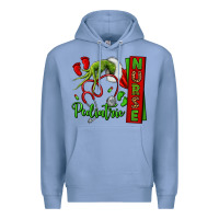 Colony Blue Christmas Character Premium Hoodie - NancyCooperArtShop