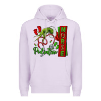 Lilac Christmas Character Premium Hoodie - NancyCooperArtShop