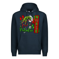 Navy Christmas Character Premium Hoodie - NancyCooperArtShop