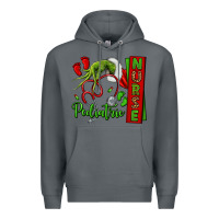 Rock Christmas Character Premium Hoodie - NancyCooperArtShop