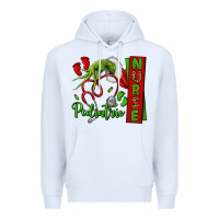 White Christmas Character Premium Hoodie - NancyCooperArtShop