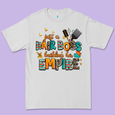 Just A Nail Boss Building Her Empire Premium Tee Designed By Adodesignshop