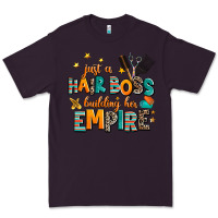 Plum just a nail boss building her empire Premium Tee - AdoDesignShop