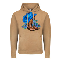 Vintage Camel valentines day blue boots cowgirl hat and roses Vintage Hoodie - AdoDesignShop