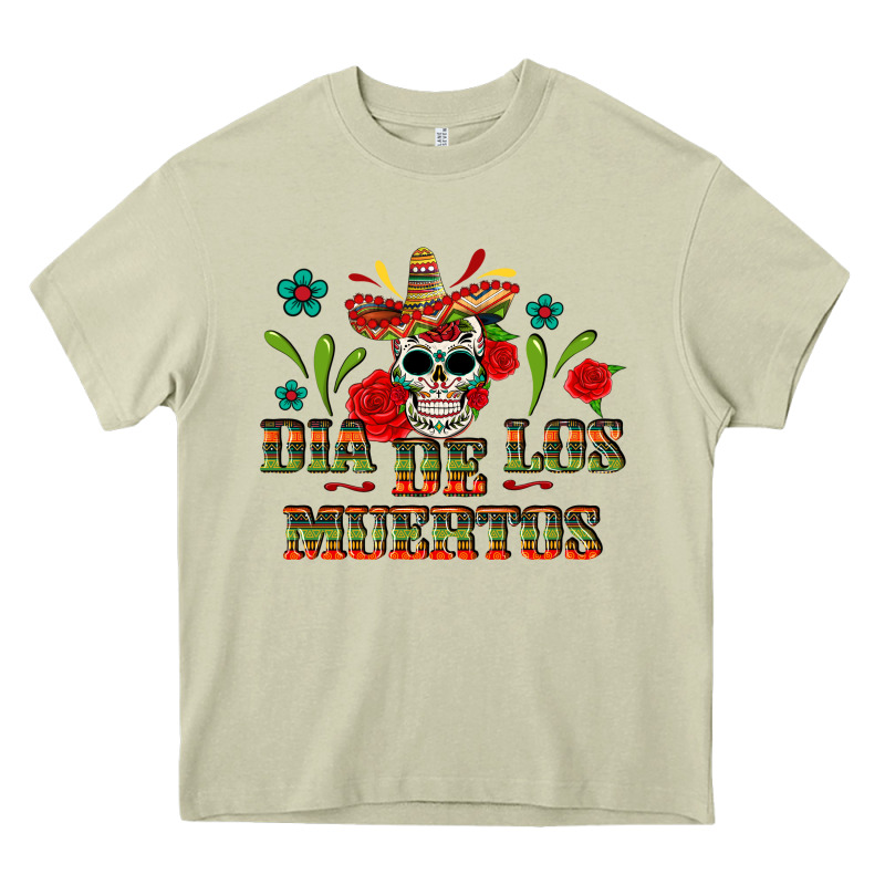 Dia De Los Muertos Heavy Core Tee by texasbilliewilder | Teevron