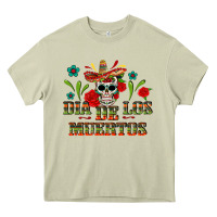 Mossy dia de los muertos Heavy Core Tee - texasbilliewilder