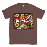 Chestnut cowhide sunflowers candy canes Classic Tee - Jasminsmagicworld