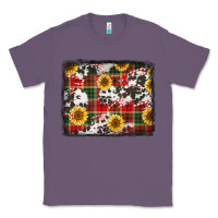 Lavender cowhide sunflowers candy canes Classic Tee - Jasminsmagicworld