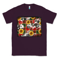 Plum cowhide sunflowers candy canes Classic Tee - Jasminsmagicworld